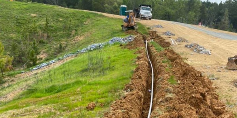 Field Line Installation in Calhoun, Georgia